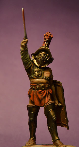Фигурки: Римский гладиатор мирмиллон, фото #1