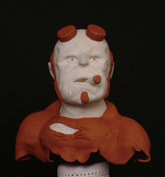 Sculpture: Hellboy, photo #1