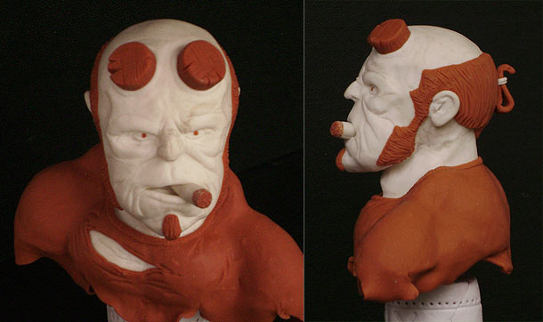 Sculpture: Hellboy