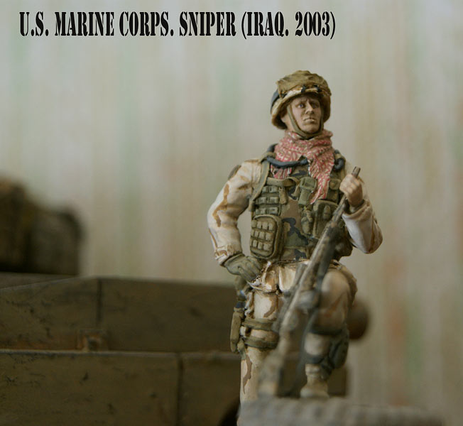 Figures: Modern U.S. Army sniper, photo #2