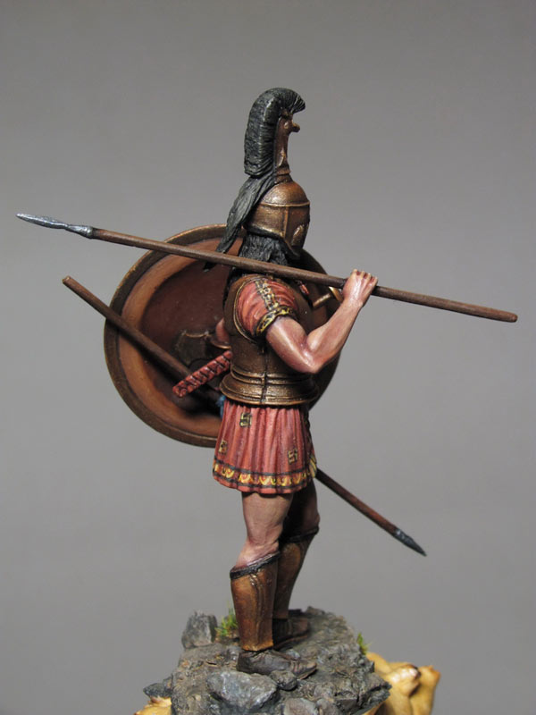 Figures: Greek hoplite, photo #3