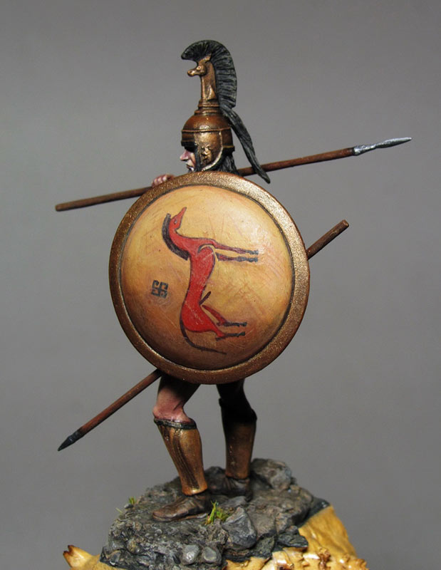 Figures: Greek hoplite, photo #5