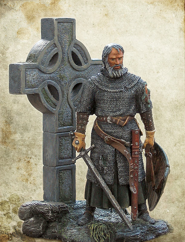 Figures: Irish knight, XIV century, photo #2