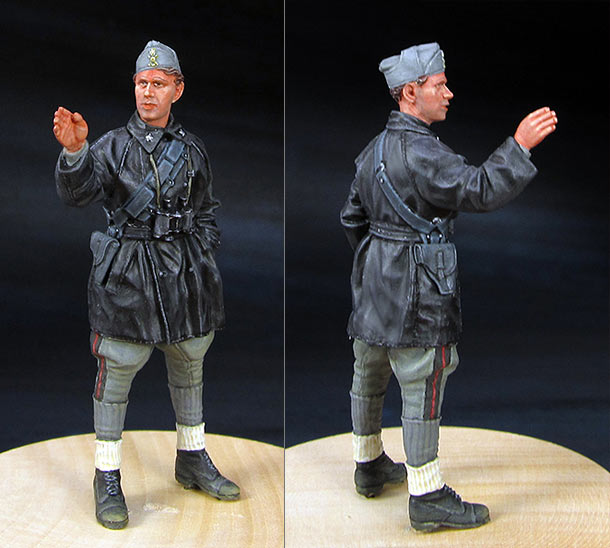 Figures: Italian tank crewman, 1943