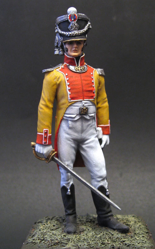 Figures: Officer, Neuchatel battalion, 1809, photo #2