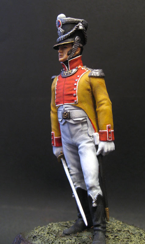 Figures: Officer, Neuchatel battalion, 1809, photo #3