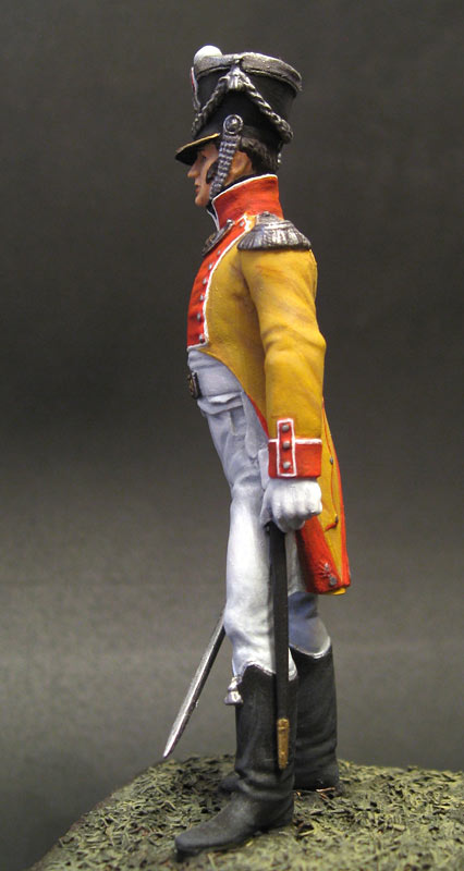 Фигурки:  Офицер Невшательского батальона, 1809г., фото #4