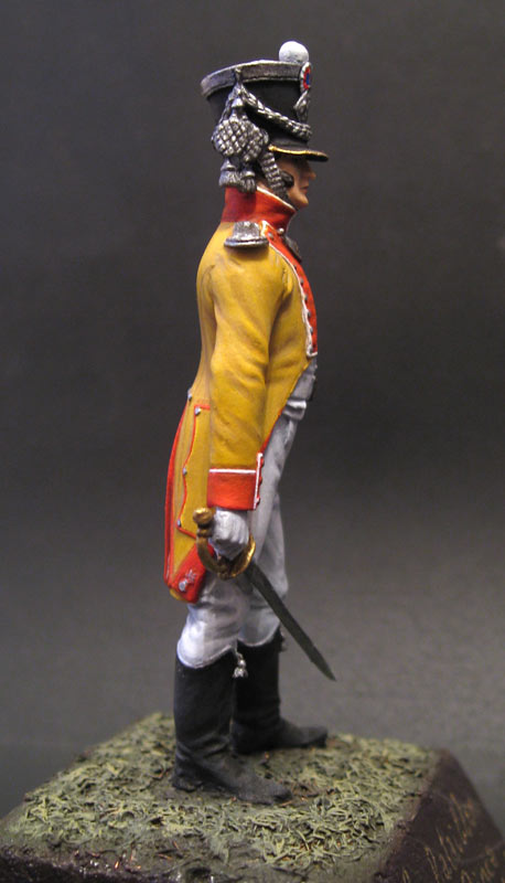 Figures: Officer, Neuchatel battalion, 1809, photo #5