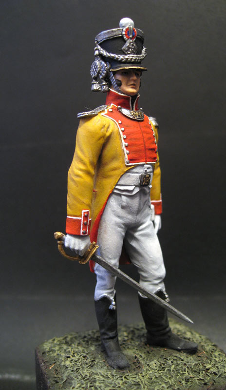 Фигурки:  Офицер Невшательского батальона, 1809г., фото #6