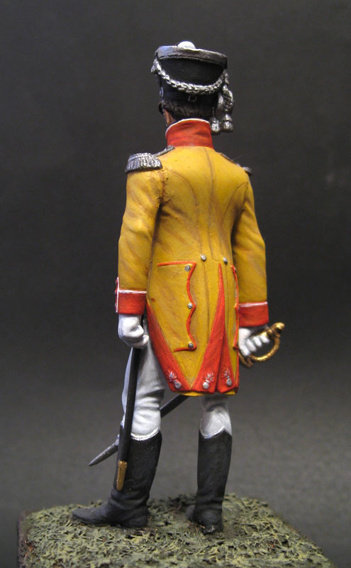 Фигурки:  Офицер Невшательского батальона, 1809г., фото #7