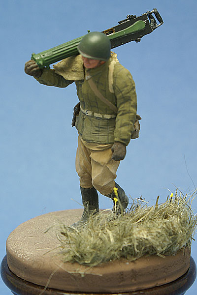 Figures: Red Army machine gunner, 1941, photo #2