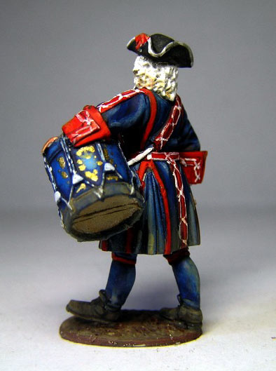 Figures: Drummer, French Guards, 1701, photo #3
