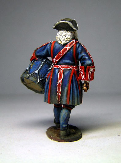 Figures: Drummer, French Guards, 1701, photo #4