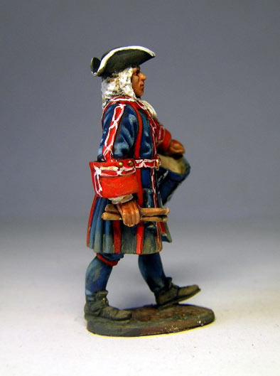 Figures: Drummer, French Guards, 1701, photo #5