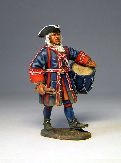 Figures: Drummer, French Guards, 1701, photo #6
