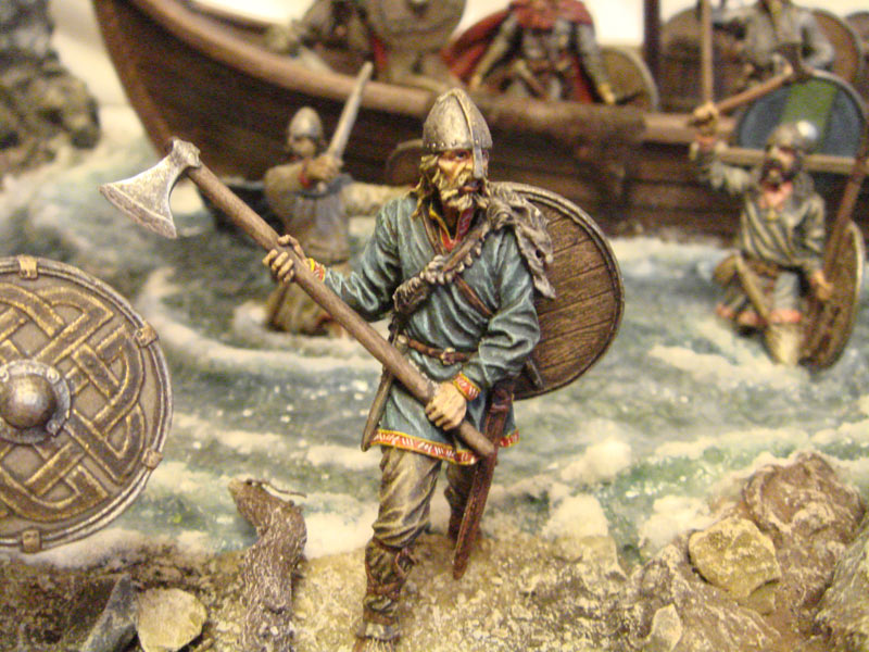 Dioramas and Vignettes: Foray of vikings, IX century, photo #2