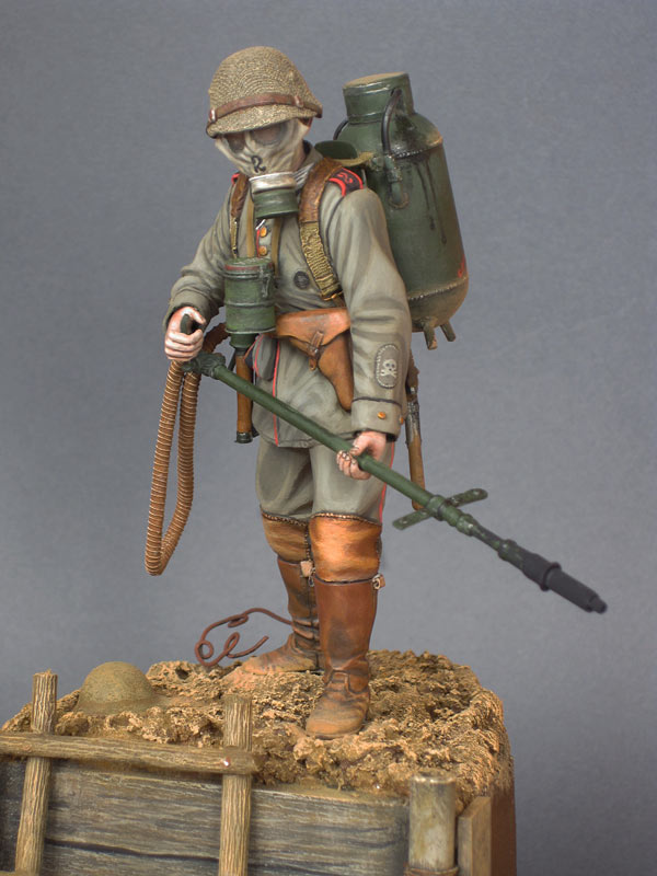 Фигурки: Германский огнеметчик, 1916 год, фото #3