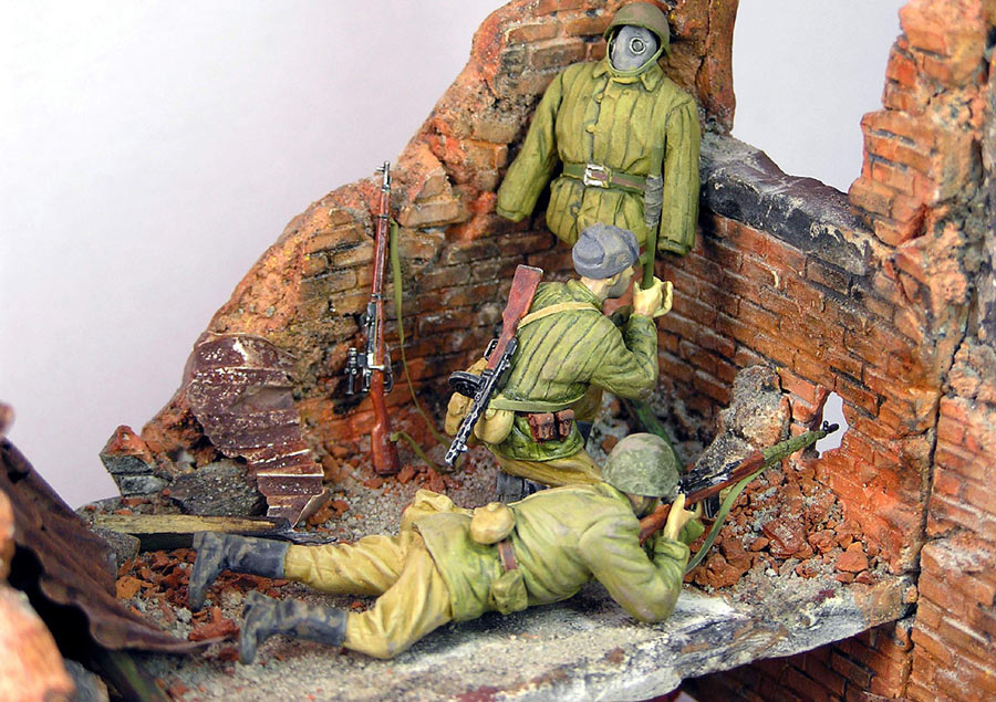 Dioramas and Vignettes: In the ruins of Stalingrad, photo #10