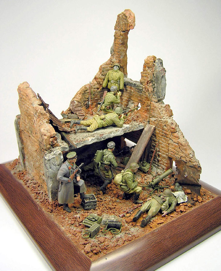 Dioramas and Vignettes: In the ruins of Stalingrad, photo #2