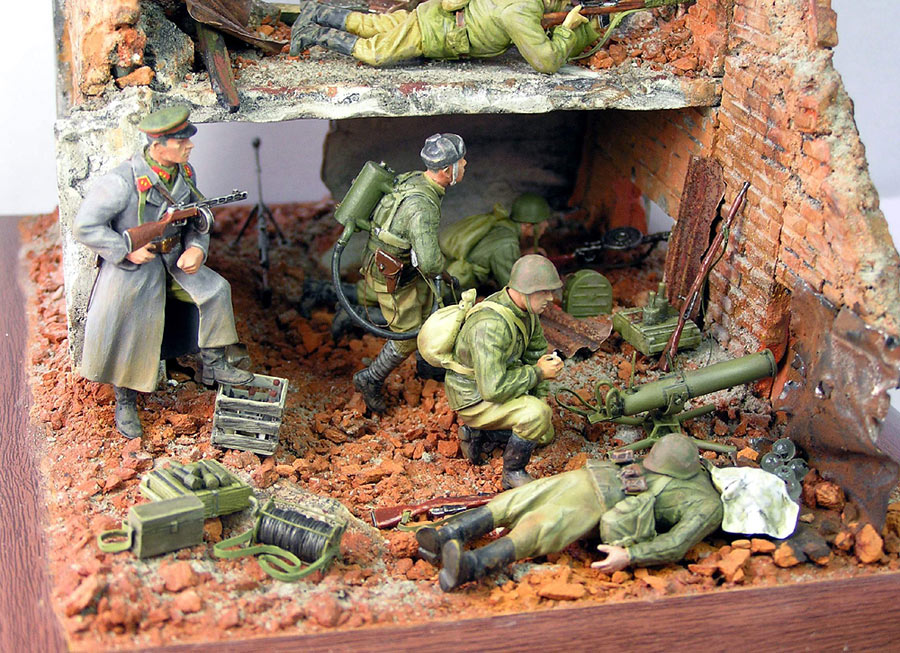 Dioramas and Vignettes: In the ruins of Stalingrad, photo #3