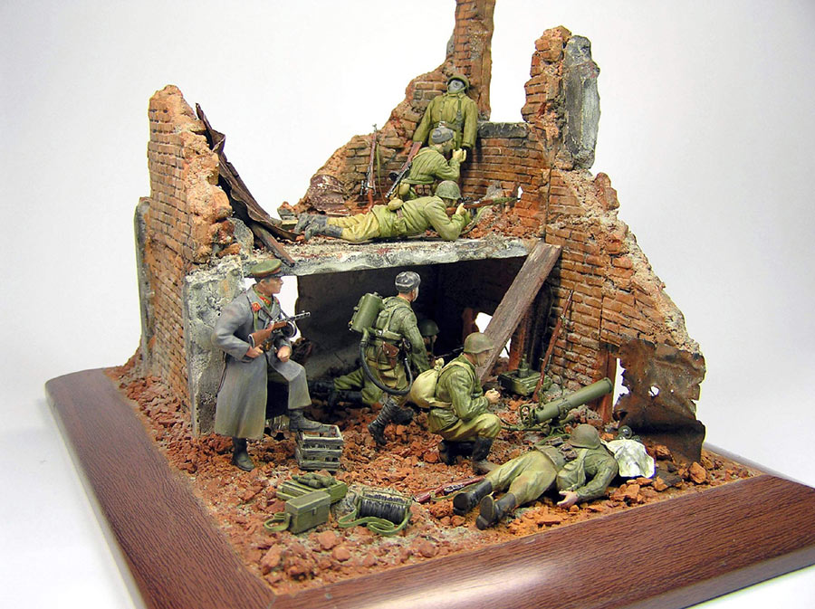Dioramas and Vignettes: In the ruins of Stalingrad, photo #4