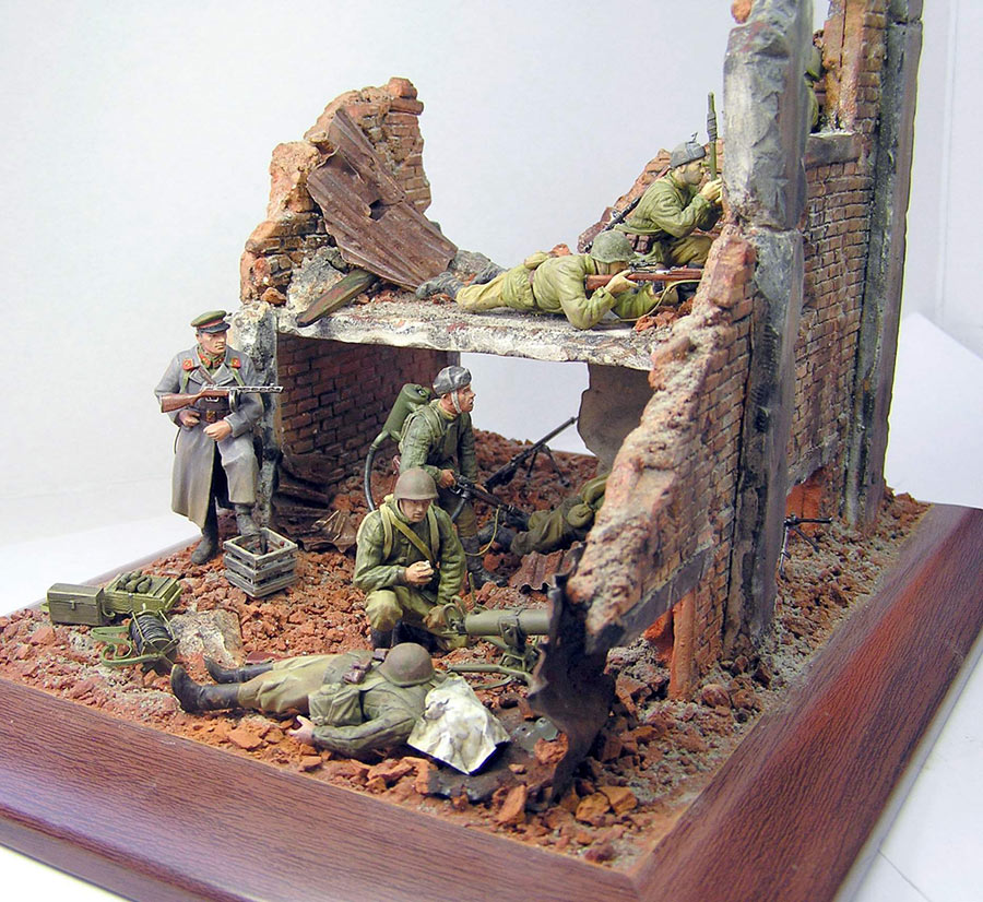 Dioramas and Vignettes: In the ruins of Stalingrad, photo #5