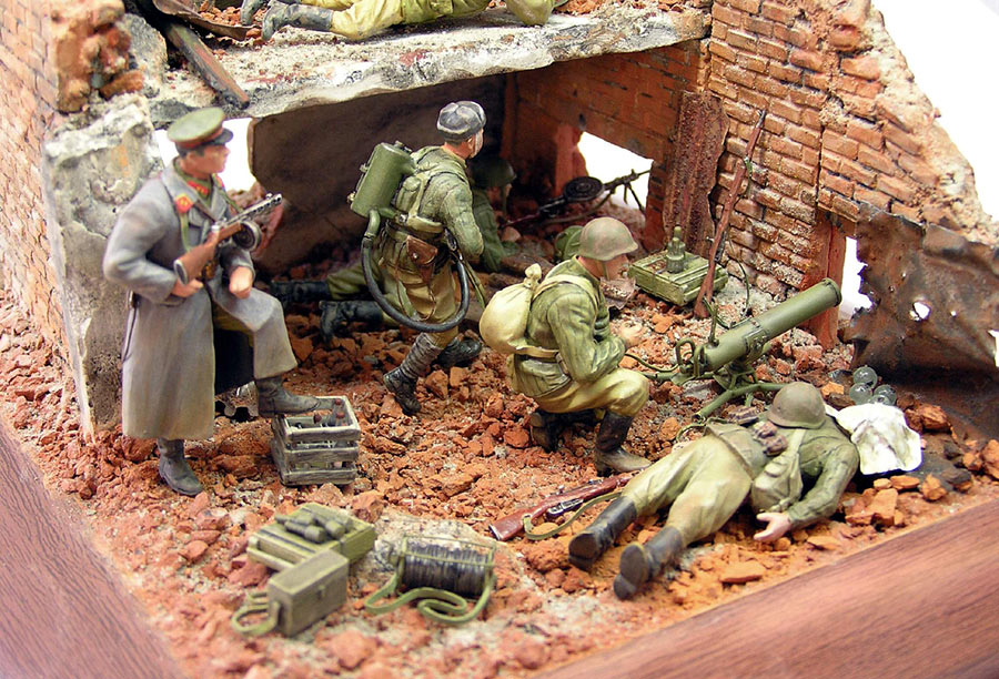 Dioramas and Vignettes: In the ruins of Stalingrad, photo #8