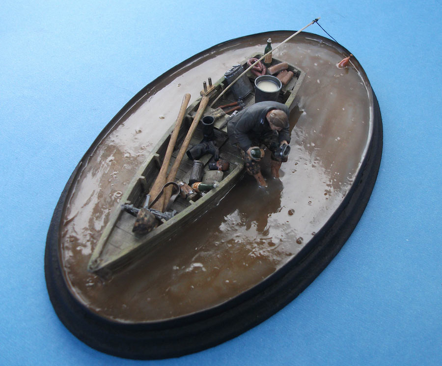 Dioramas and Vignettes: A little rest on the river Dender, photo #1