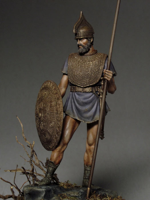Figures: Villanova warrior, VIII cent. B.C., photo #2