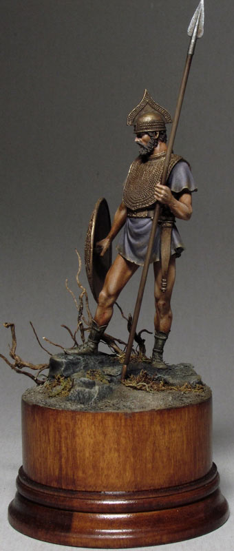 Figures: Villanova warrior, VIII cent. B.C., photo #3
