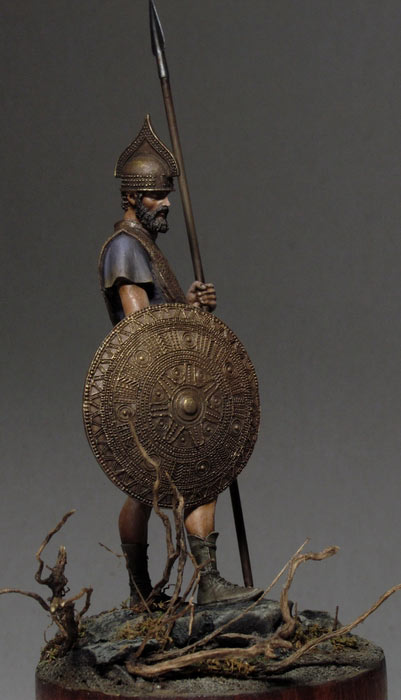 Figures: Villanova warrior, VIII cent. B.C., photo #7
