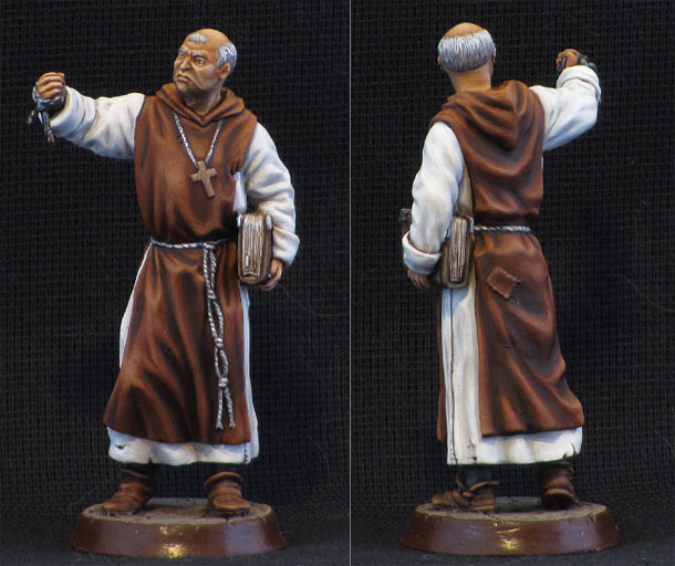 Figures: Cistercian monk
