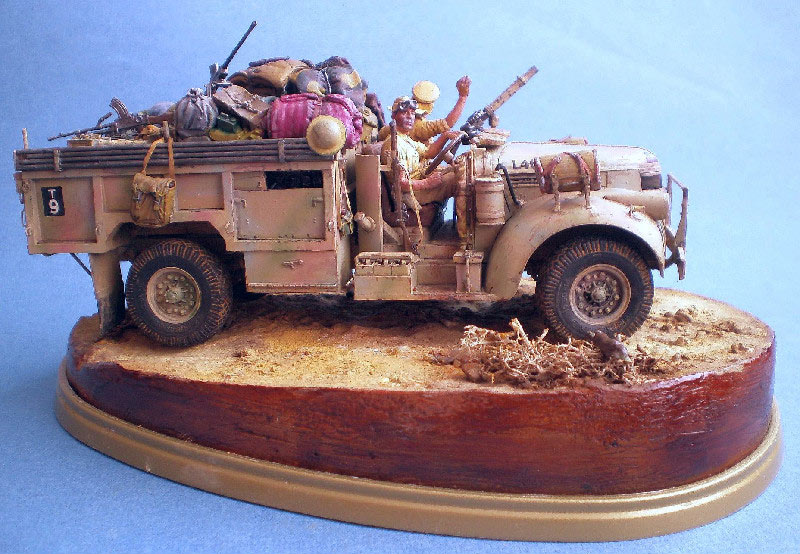 Dioramas and Vignettes: Desert Scorpion. LRDG, 1942, photo #1