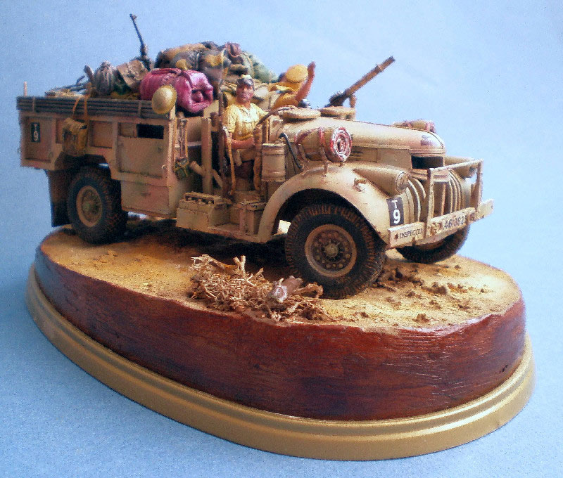 Dioramas and Vignettes: Desert Scorpion. LRDG, 1942, photo #2