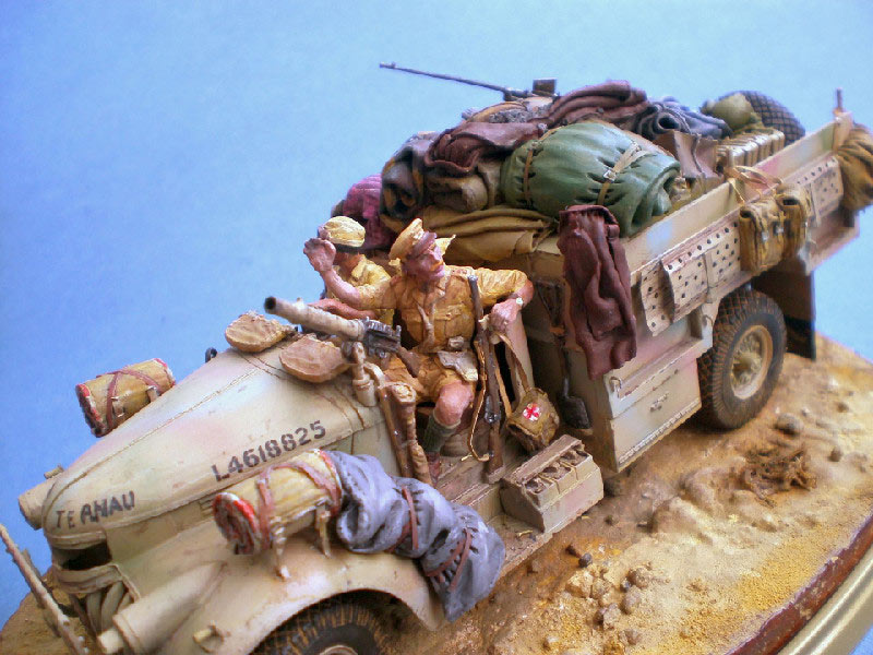 Dioramas and Vignettes: Desert Scorpion. LRDG, 1942, photo #7