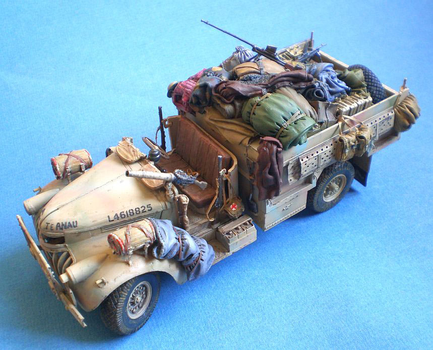 Dioramas and Vignettes: Desert Scorpion. LRDG, 1942, photo #9