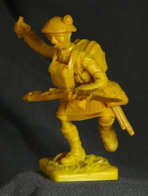 Sculpture: Scotch trooper, WWI, photo #1