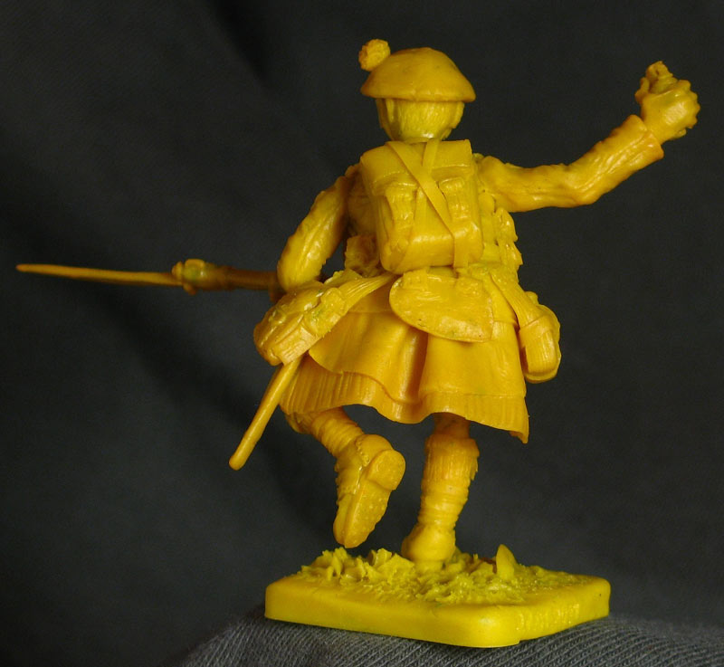 Sculpture: Scotch trooper, WWI, photo #4