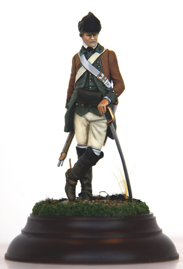 Figures: Private, 1st regt, Continental Light Dragoons, 1776, photo #1