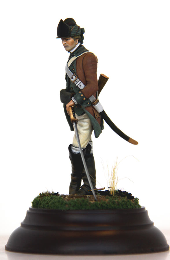 Фигурки: Рядовой 1-го полка континентальных легких драгун, 1776, фото #2