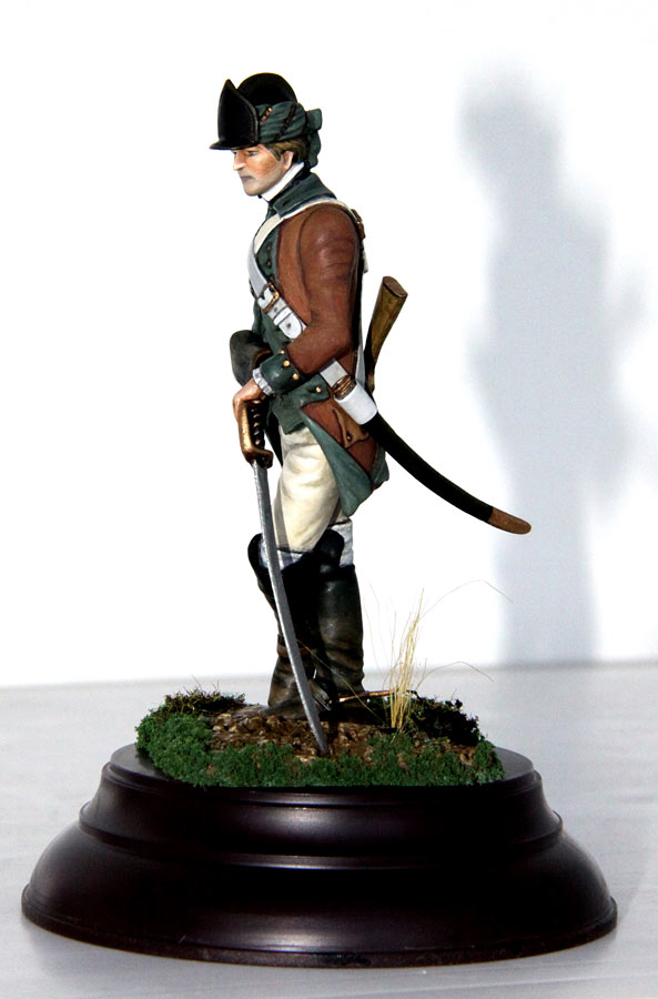 Figures: Private, 1st regt, Continental Light Dragoons, 1776, photo #3