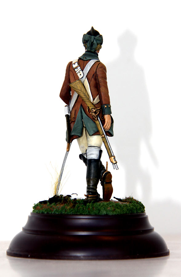 Figures: Private, 1st regt, Continental Light Dragoons, 1776, photo #6