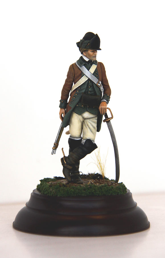 Figures: Private, 1st regt, Continental Light Dragoons, 1776, photo #8