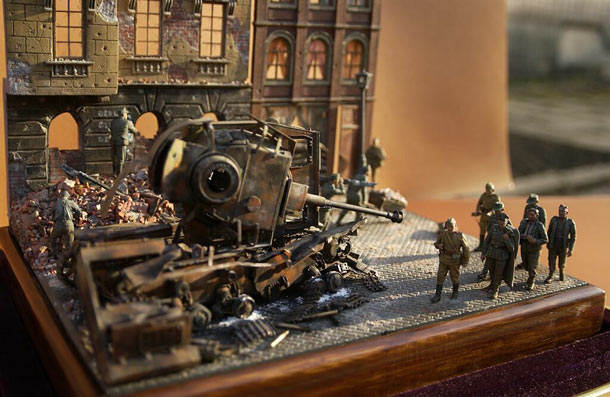 Dioramas and Vignettes: May morning in Berlin, 1945