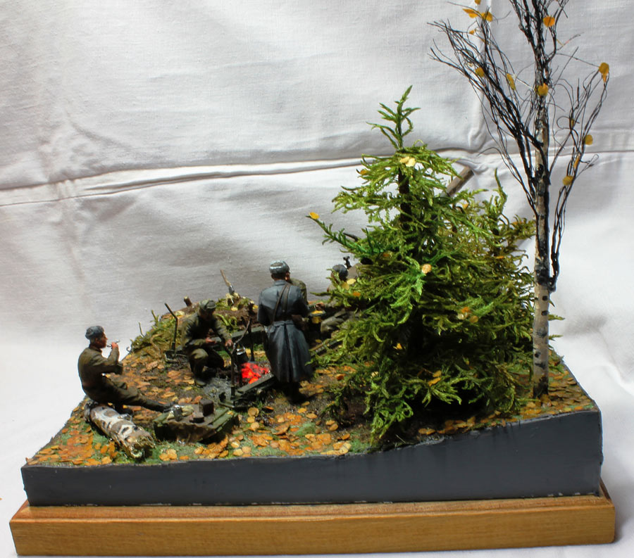 Dioramas and Vignettes: Supper with a warming-up, photo #3