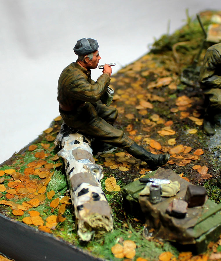 Dioramas and Vignettes: Supper with a warming-up, photo #6