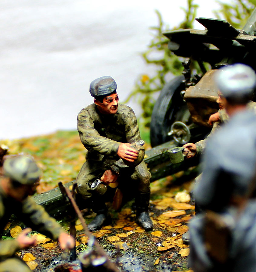 Dioramas and Vignettes: Supper with a warming-up, photo #8