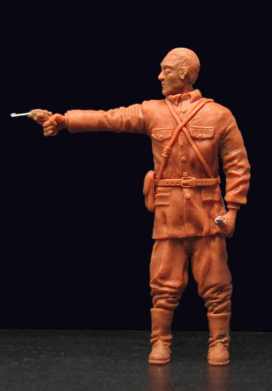 Sculpture: Japanese officer, 1942, photo #1