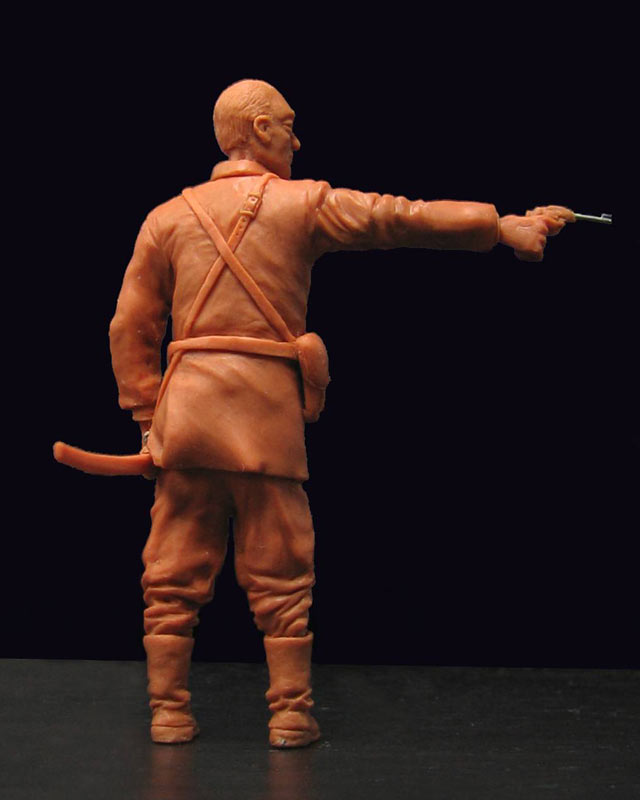 Sculpture: Japanese officer, 1942, photo #3