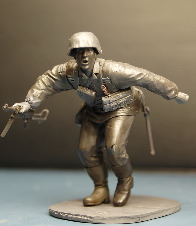 Sculpture: Waffen-SS trooper, photo #1